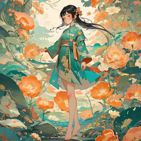 (SDXL)chinese style illustration -- 国风插画