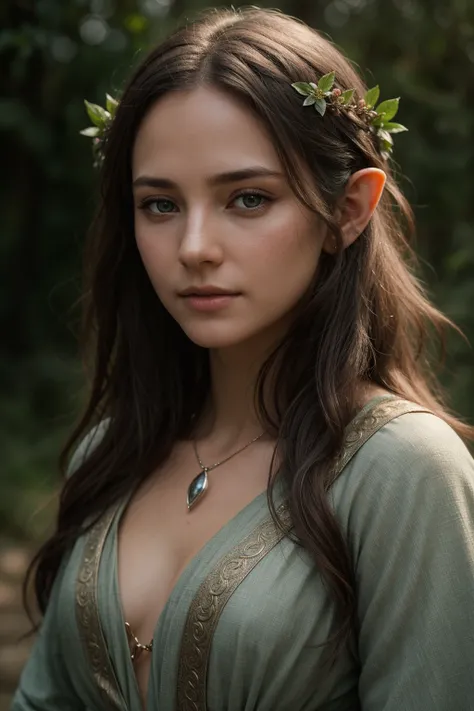 (detailed face, detailed eyes, clear skin, clear eyes), lotr, fantasy, elf, female, full body, looking at viewer, portrait, photography, detailed skin, realistic, photo-realistic, 8k, highly detailed, full length frame, High detail RAW color art, piercing,...