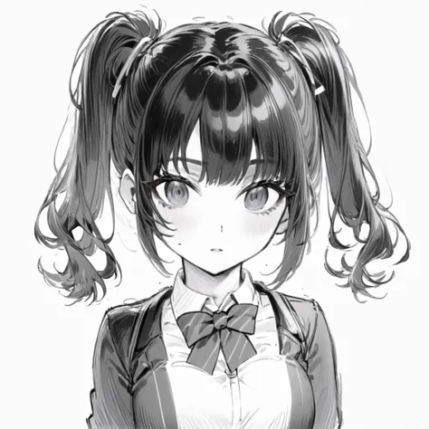 LineAniAF,
masterpiece, best quality,1girl, bangs, two hair bun, messy hair, school, unifrom,
, <lora:Lineart-LineAniAF-LessSize20:1>