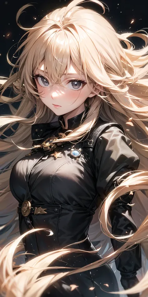 <lora:apstyle:0.5> apstyle
masterpiece best quality 1girl
long hair (messy hair floating :1.25) severe flow
night dark
black background black
upper body  looking at viewer