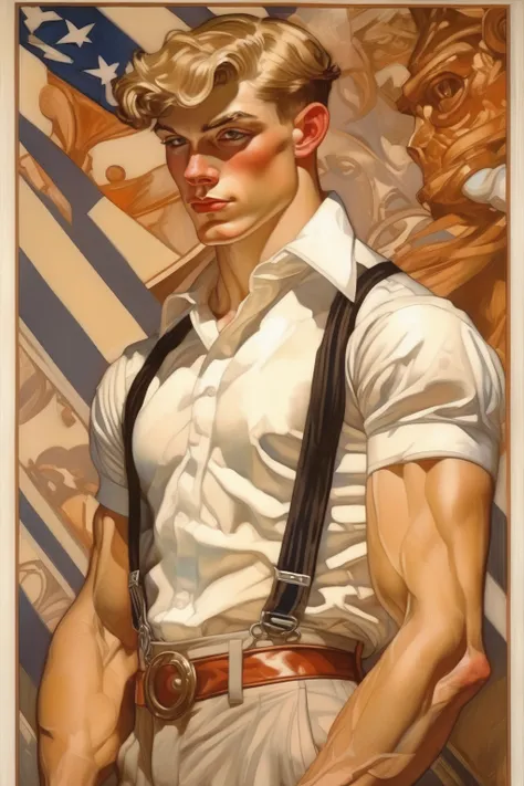 J.C. Leyendecker Style