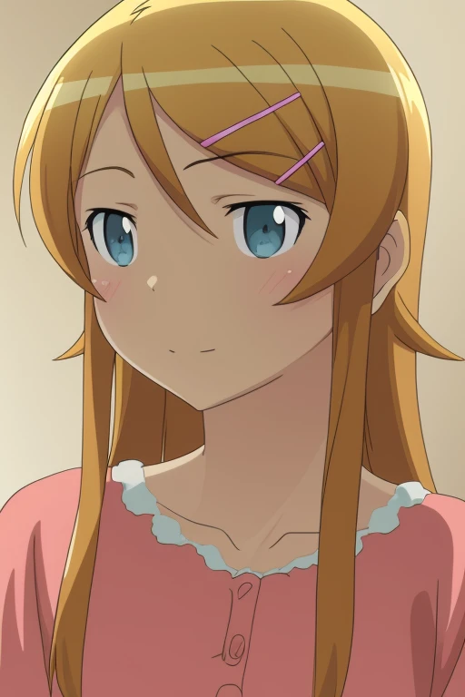 <lora:oreimo_kousaka kirino:0.7> kousaka kirino, hairclip, hair ornament, 8k, masterpiece, absurdres, anime,