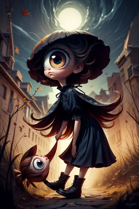 (big eyes:1.2), (a fall:1.2), sky, full body,a old man,(Surrealism:1.20), dreamlike, distorted, abstract, symbolic, by Marion Peck, by Mark Ryden, by Ray Caesar, (intricate details:1.21), hdr, (intricate details, hyperdetailed:1.21), side view,  <lora:add_...