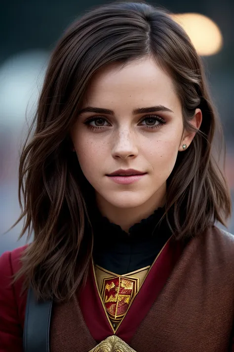 photo of beautiful (emwats0n:0.99), a woman in a (movie premiere gala:1.1), perfect hair, wearing ((sexy gryffindor wizard outfit:1.1)), (paparazzi in background), ((Cyberparadism:1.1)), modelshoot style, (extremely detailed CG unity 8k wallpaper), profess...