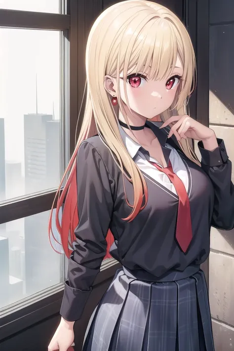 marinkitagawa, <lora:marinkitagawapopochichi-lora-nochekaiser:1>,
marin kitagawa popochichi, blonde hair, choker, ear piercing, earrings, long hair, piercing, (red eyes:1.5), straight hair, swept bangs, gradient hair,
BREAK black necktie, long sleeves, ple...