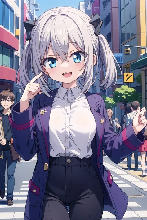 insanely detailed, absurdres, ultra-highres, ultra-detailed, best quality,
1girl, solo, nice hands, perfect hands,
BREAK
maxi coat, long sleeve shirt, chino pants
BREAK
happy smile, laugh, open mouth, standing,
45 angle,
cute pose, cowboy shot,
BREAK
slend...