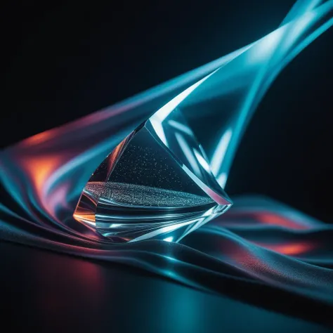 photo of a [prism|diamond|pyramid|swirl] [solid|liquid] flowing [quantum|magical] [crazy|insane] [fabric|hard surface], realistic multidimensional abstractions shot with a panavision arriflex imax lense, depth of field, cinematic lighting