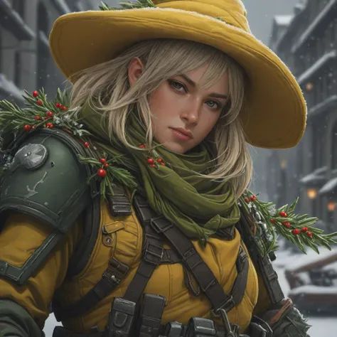 Mistletoe Mercenaries - sliders - yellow team image contest helper