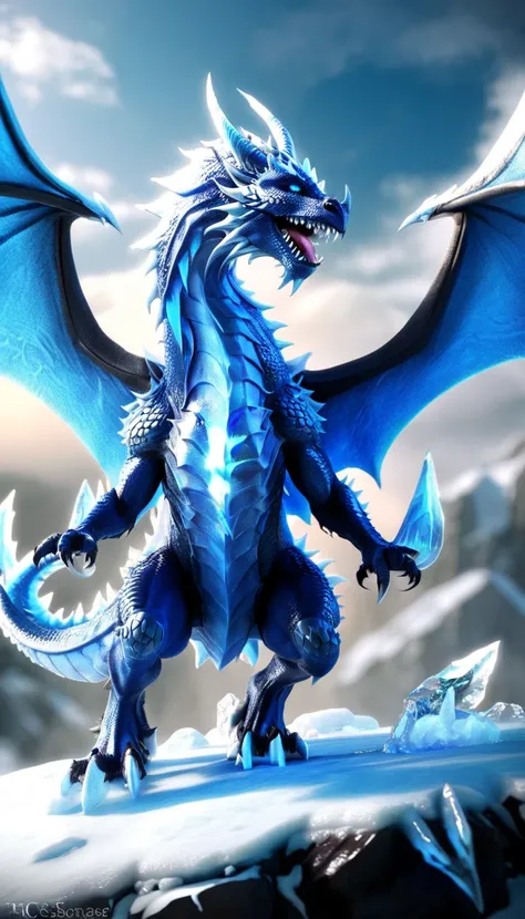 Ice Dragon LoRA XL