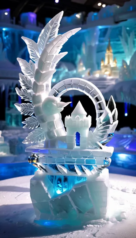 Ice Sculpture LoRA XL