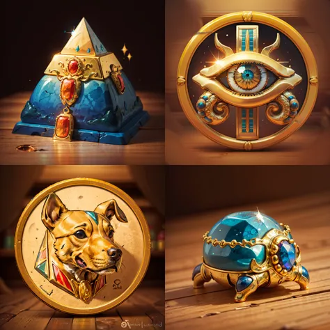 Egyptian Icons (Fantasy Game Asset)