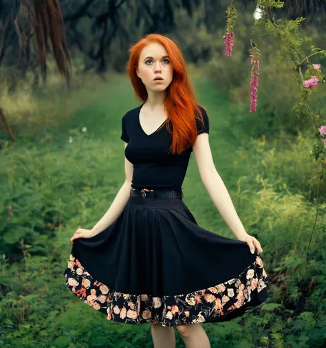 beauty photo, upper body shot,
<lora:dollylittle_sdxl_v1.2:1.25>  ((ohwx woman))
redhead in a cinematic theme
wearing a modest v...