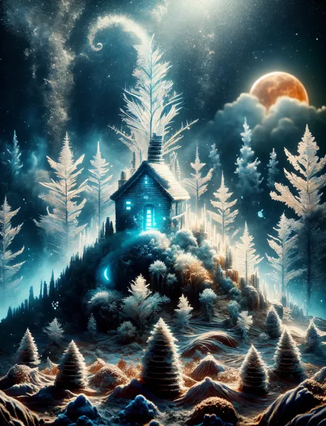 digital art, semi realistic hyper detailed masterpiece, dynamic, awesome quality,DonMSn0wM4g1c, hyper detailed masterpiece, dynamic realistic digital art, awesome quality,survival pottery studio,patient-centric peak,bargain hunting house color grading,luna...