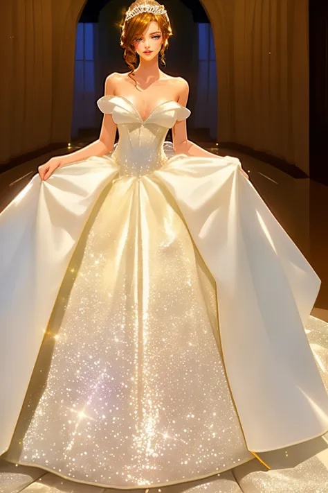 Glitter Wedding Dress