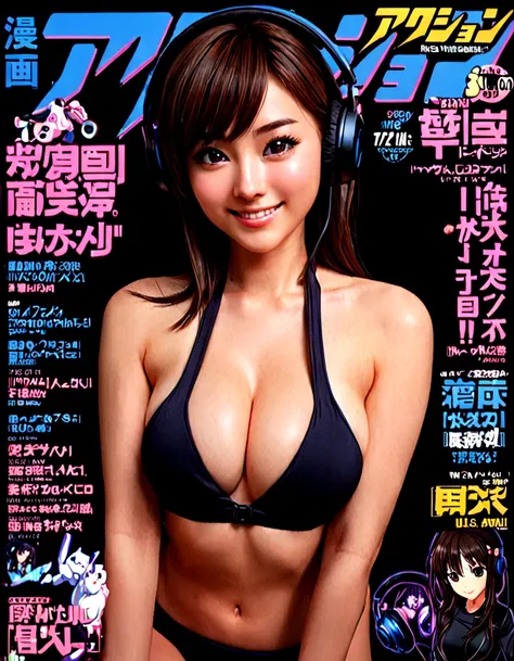 Manga Action (Magazine Cover) [SDXL]