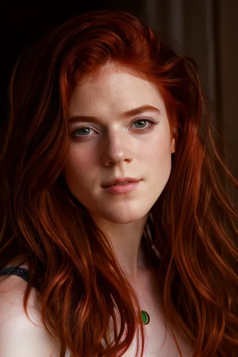 <lora:Rose_Leslie:1> masterpiece, best quality, detailed face, a mature r1873l, 1girl, solo, red hair,