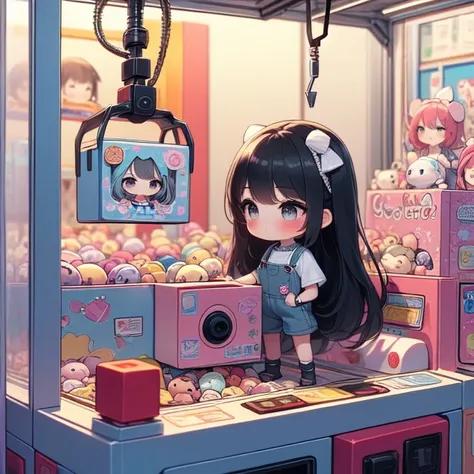 girl like claw machine