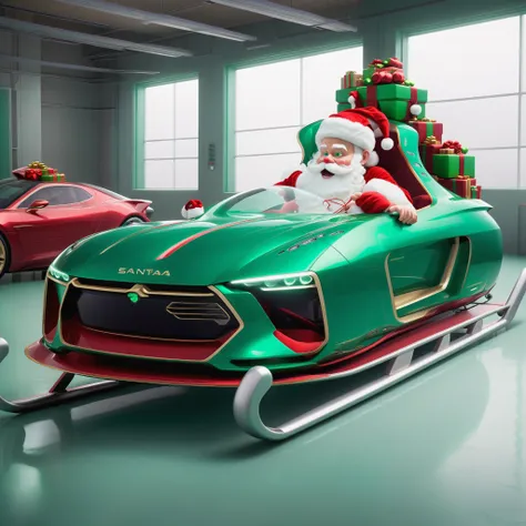 Santa's Rides for SDXL