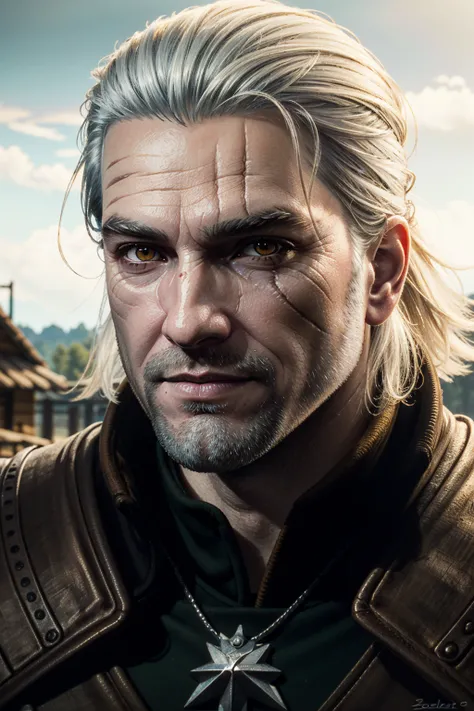 ((ultra detailed, masterpiece, best quality))
<lora:W3Geralt:0.8>
W3Geralt, 1boy, solo, white hair, ilya kuvshinov, rossdraws, Tom Bagshaw, Norman Rockwell, jan matejko, artgerm