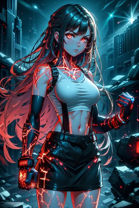 Red Glowing Veins LoRA