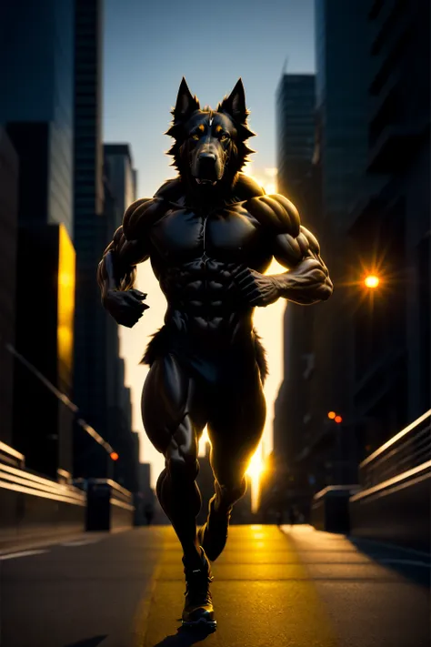 A Random Realistic Humanized Dog Character (realistic furry character) v1.0