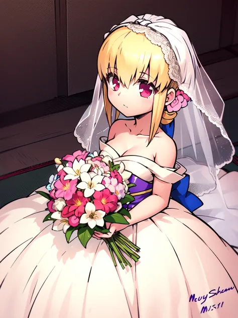 <lora:Linear:1> Linear, gilgamesh (fate), solo, dress, 1girl, genderswap (mtf), genderswap, flower, veil, wedding dress, lily (flower)
Japanese town,
masterpiece, high quality, very_high_resolution, large_filesize, full color,