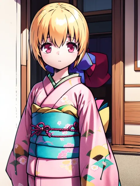 <lora:Linear:1> Linear, 1girl, solo, japanese clothes, kimono, red kimono, short hair, obi, sash, simple background, tabi,
Japanese town,
masterpiece, high quality, very_high_resolution, large_filesize, full color,