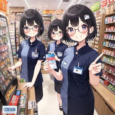 コンビニの店内L SDXL