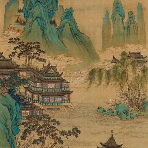 Chinese Green Landscape