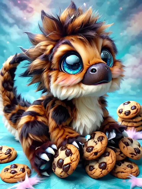 ral-smoldino, a cookie fur style dinosaur <lora:ral-smoldino:1>
