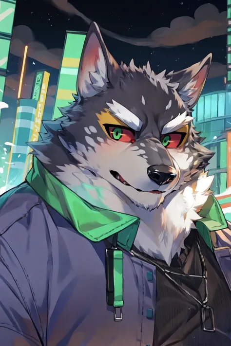 monomasa,
masterpiece, best quality, perfect anatomy,
furry, wolf, solo,
black pupils, red sclera, green eyes, (yellow eyeshadow:0.8), detailed eyes,
by bna v5, (by gakujo:0.6), by reccand, by devil-vox, by yuio, by cham22, by born-to-die, by powfooo, (b...