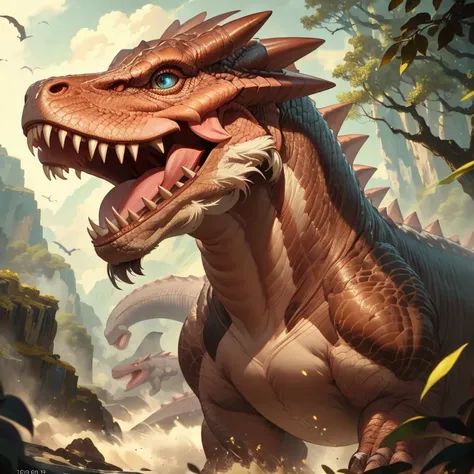 <lora:fantasy_monsters:1>  dinosaur   monster, (masterpiece:1.2, best quality), (finely detailed  eyes: 1.2),  (solo), realistic, depth of field, 8k, 4k, master piece, ((detailed)), realistic, photorealistic, high quality, highly detailed, focused, clear, ...