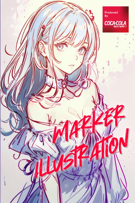 Marker Illustration Style | Art Style LoRA