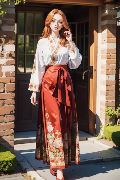 Autumn Ming & Horse Face Skirt