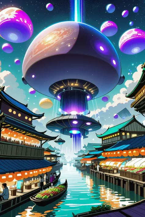 anime style, <lora:EnvyFeverDreamXL01a:1>
fantasy, fantasy, Floating market along the canal in a far future scifi hillside megacity beyond the beginning of the universe, masterpiece<lora:EnvyBetterHiresFixXL01:0:hr=1>