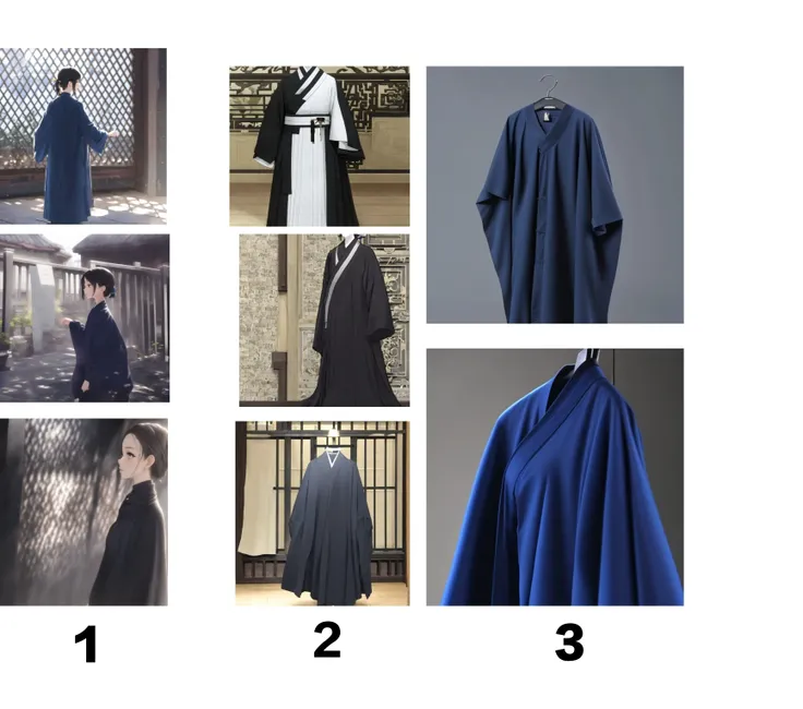 中国道袍概念/daopao