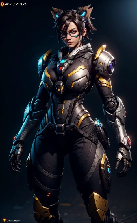 a character i created for the game overwatch, a character portrait by senior character artist, Artstation, furry art, hyperrealistic robot owl, loba andrade from apex legends, hard surface character pinterest