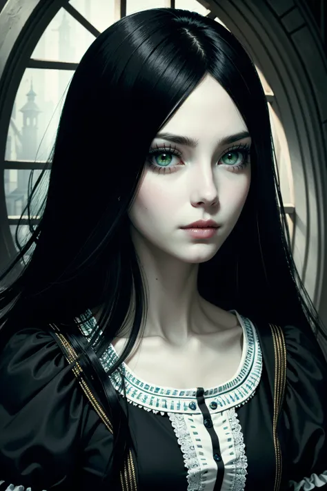 ((ultra detailed, masterpiece, best quality))
<lora:AliceMadness:0.8>
AliceMadness, 1girl, long hair, black hair, green eyes, portrait