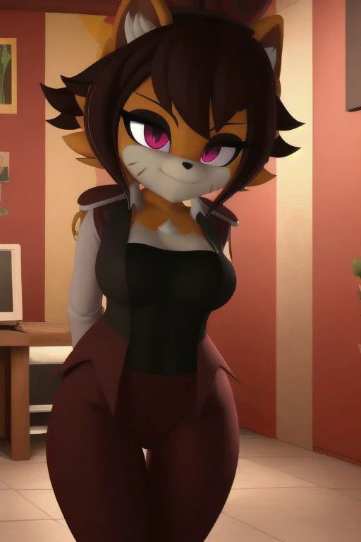 Sammy (in heat)