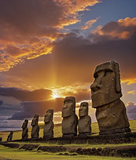 Moai - Easter Island "Rapa Nui"