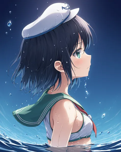 murasa minamitsu,1girl, tears, sailor_hat, sailor, water, midriff, solo, wet_clothes, navel, profile, partially_submerged
<lora:murasa_minamitsu_image2637_2023-12-20-000008:1>,star-shaped_pupils,symbol-shaped_pupils,. gorgeous,key visual, vibrant, studio a...