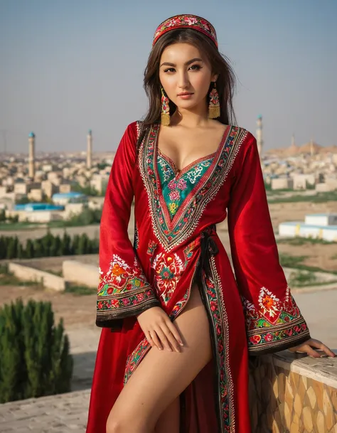 Uyghur Etles LoRA | 维吾尔艾德莱斯裙