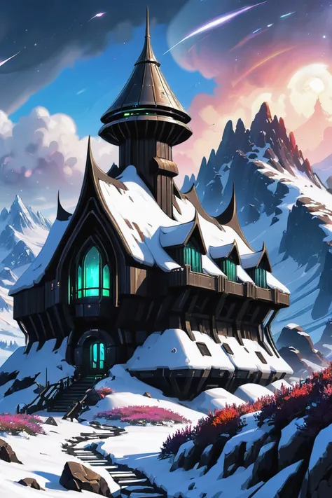 scifi, fantasy, Alpine Tundra<lora:EnvyBetterHiresFixXL01:0:hr=1><lora:EnvyGothicXL01:1>