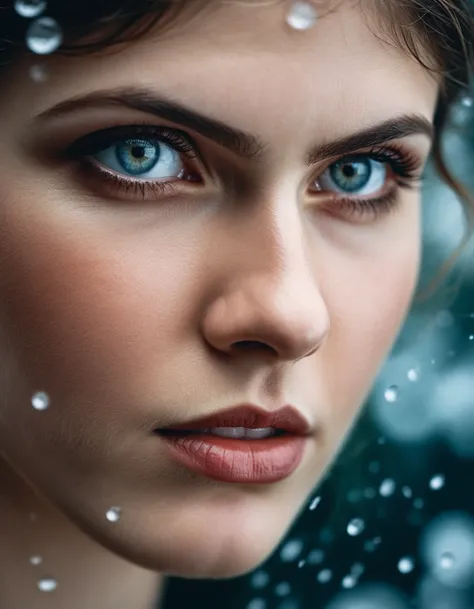 cinematic photo Close-up photography of the face of a 30 years (((ohwx woman))) , (by Alyssa Monks:1.1), by Joseph Lorusso, by Lilia Alvarado, beautiful lighting, sharp focus, 8k, high res, (pores:0.1), (sweaty:0.8), Masterpiece, Nikon Z9, Award - winning ...
