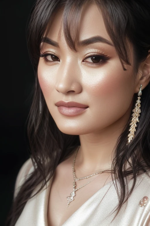photoshoot of <lora:annasawa1:1>, detailed skin texture, (blush:0.2), (goosebumps:0.3), (cream dress), subsurface scattering, Photorealistic, Hyperrealistic, Hyperdetailed, analog style, hip cocked, demure, detailed skin, matte skin, soft lighting, subsurf...