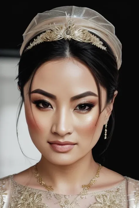 photoshoot of <lora:annasawa1:1>, detailed skin texture, (blush:0.2), (goosebumps:0.3), (cream dress), subsurface scattering, Photorealistic, Hyperrealistic, Hyperdetailed, analog style, hip cocked, demure, detailed skin, matte skin, soft lighting, subsurf...