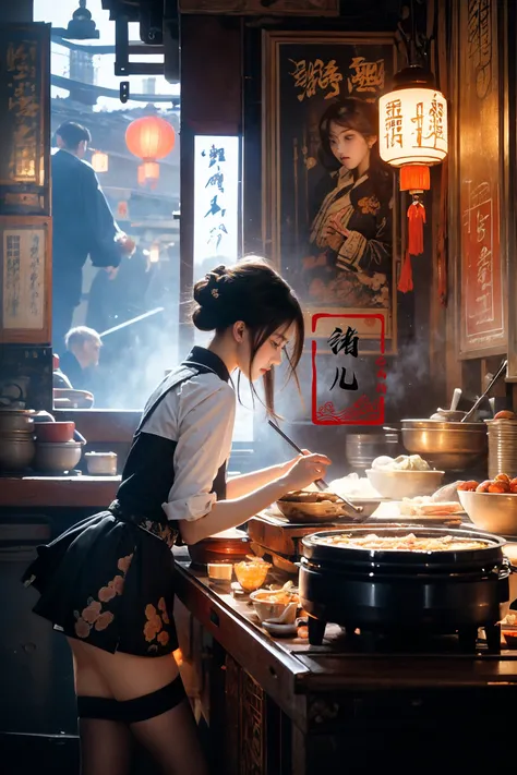 (wide shot, wide-angle lens,Panoramic:1.2),super vista, super wide AngleLow Angle shooting, super wide lens, Dynamic Angle, Perspective, High Point,pov
(dramatic, gritty, intense:1.4),masterpiece, best quality, 32k uhd, insane details, intricate details,...
