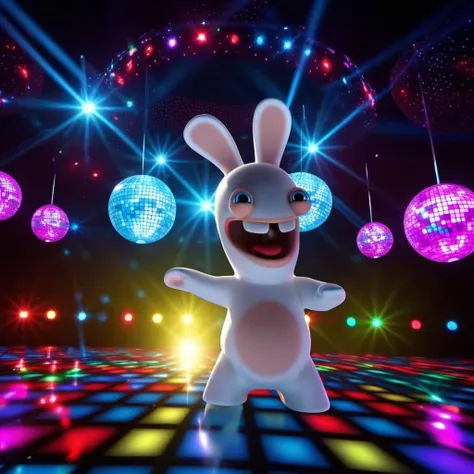 Rabbids / Raving Rabbids / Lapins Crétins - SDXL