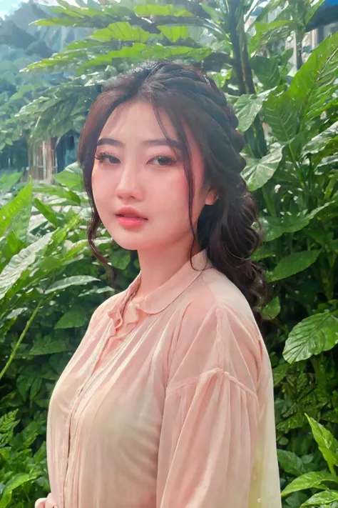 Woman,  best quality,  photorealistic,  dynamic nature background, look at viewer, Erikaputri,<lora:EMS-87113-EMS:1.400000>,<lora:EMS-257767-EMS:1.100000>
