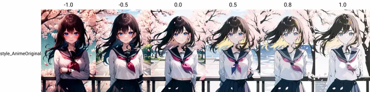 (upper_body:1.5), close-up, cherry_blossoms, outdoors, day, spring_(season), 1girl, smile, solo, bangs, blue_eyes, blush, closed_mouth, looking_at_viewer, long_hair, brown_hair, branch, eyebrows_visible_through_hair, floating_hair,hair_between_eyes, blue_s...